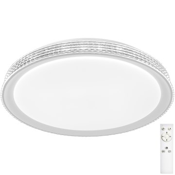 Top Light - LED Zatemnitvena stropna svetilka SAFIR LED/51W/230V 3000-6500K pr. 48 cm + Daljinski upravljalnik