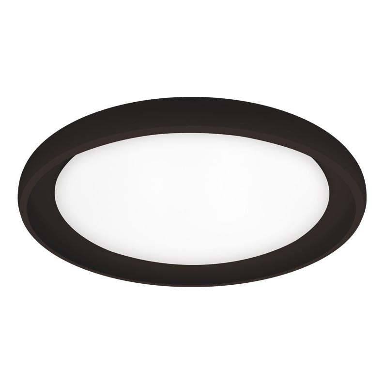 Top Light - LED Zatemnitvena stropna svetilka SALERNO LED/60W/230V 3000-6500K pr. 60 cm črna + Daljinski upravljalnik