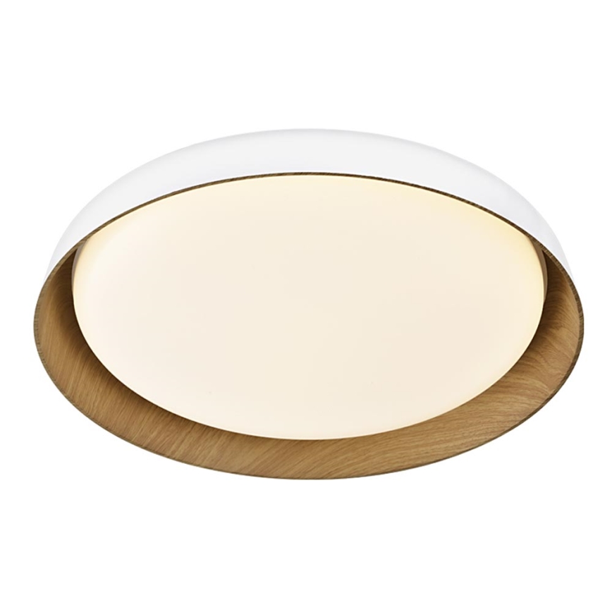 Top Light - LED Zatemnitvena stropna svetilka SATELLITE LED/36W/230V 3000-6500K pr. 43 cm bela/rjava + Daljinski upravljalnik