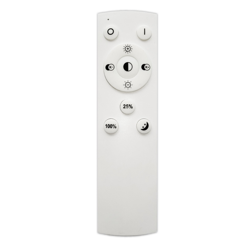 Top Light - LED Zatemnitveni lestenec na vrvici LINE LED/30W/230V bela + Daljinski upravljalnik