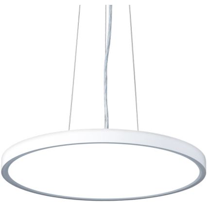 Top Light - LED Zatemnitveni lestenec na vrvici REVIT LED/36W/230V 3000-6500K pr. 40 cm bela + Daljinski upravljalnik
