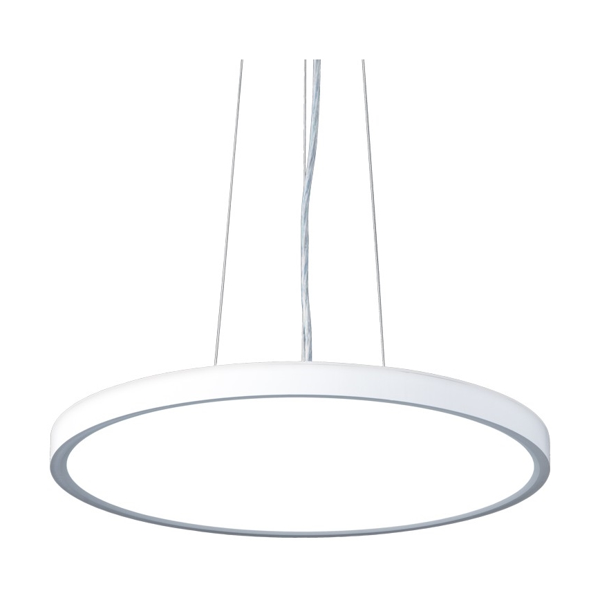 Top Light - LED Zatemnitveni lestenec na vrvici REVIT LED/36W/230V 3000-6500K pr. 40 cm bela + Daljinski upravljalnik