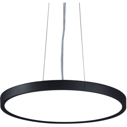 Top Light - LED Zatemnitveni lestenec na vrvici REVIT LED/36W/230V 3000-6500K pr. 40 cm črna + Daljinski upravljalnik