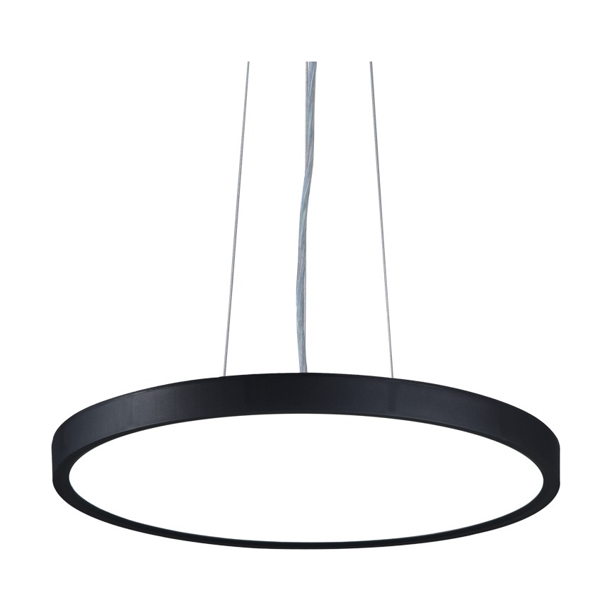 Top Light - LED Zatemnitveni lestenec na vrvici REVIT LED/36W/230V 3000-6500K pr. 40 cm črna + Daljinski upravljalnik
