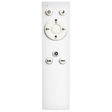 Top Light - LED Zatemnitveni lestenec na vrvici REVIT LED/36W/230V 3000-6500K pr. 40 cm črna + Daljinski upravljalnik