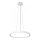 Top Light - LED Zatemnitveni lestenec na vrvici REVIT LED/36W/230V 3000-6500K pr. 40 cm bela + Daljinski upravljalnik