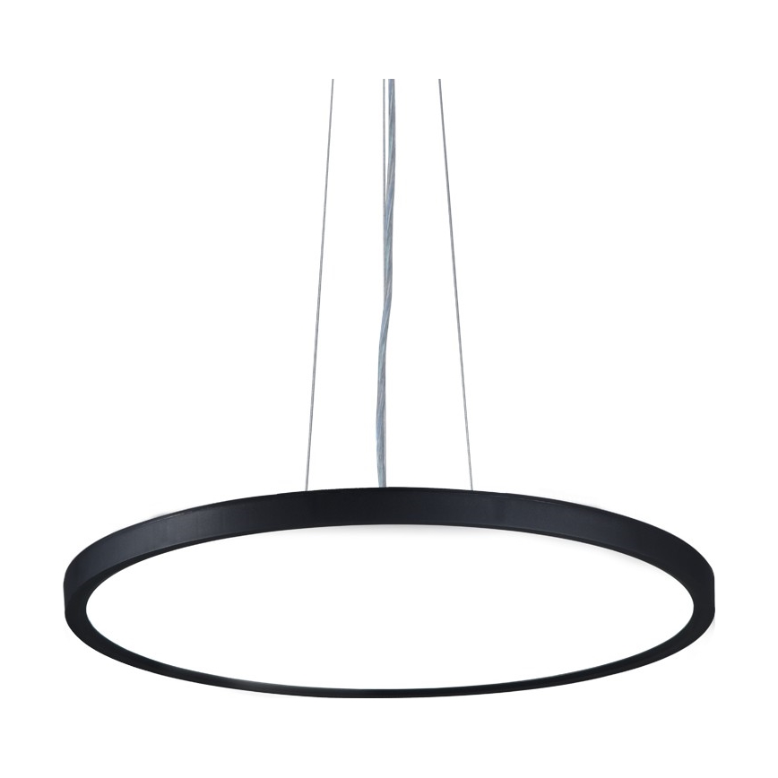 Top Light - LED Zatemnitveni lestenec na vrvici REVIT LED/50W/230V 3000-6500K pr. 60 cm črna + Daljinski upravljalnik