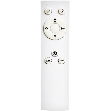 Top Light - LED Zatemnitveni lestenec na vrvici SALERNO LED/60W/230V 3000-6500K pr. 60 cm bela + Daljinski upravljalnik
