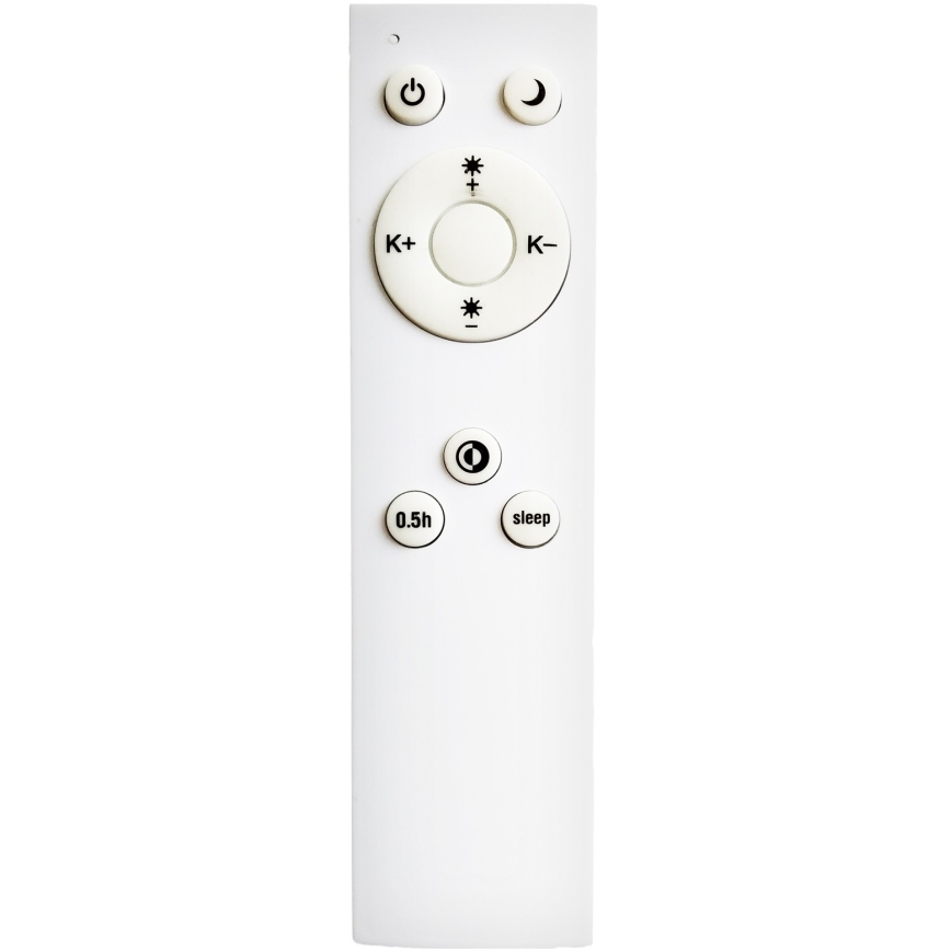 Top Light - LED Zatemnitveni lestenec na vrvici SALERNO LED/60W/230V 3000-6500K pr. 60 cm bela + Daljinski upravljalnik