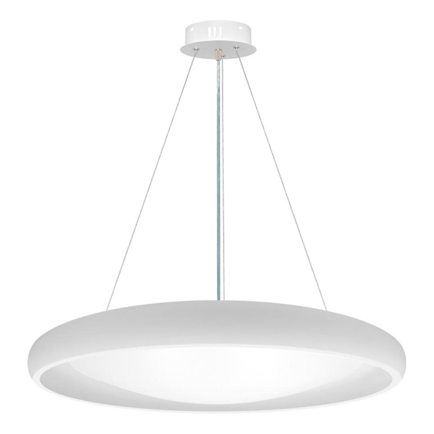 Top Light - LED Zatemnitveni lestenec na vrvici SALERNO LED/60W/230V 3000-6500K pr. 60 cm bela + Daljinski upravljalnik