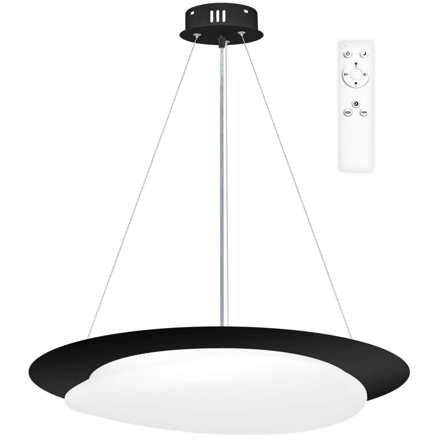 Top Light - LED Zatemnitveni lestenec na vrvici STONE LED/51W/230V 3000-6500K + Daljinski upravljalnik