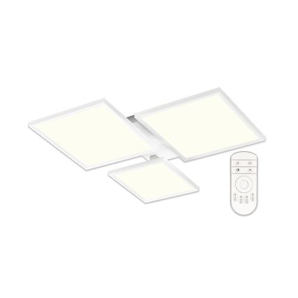 Top Light - LED Zatemnitveni nadgradni lestenec MERKUR LED/50W/230V 3000-6500K bela + Daljinski upravljalnik