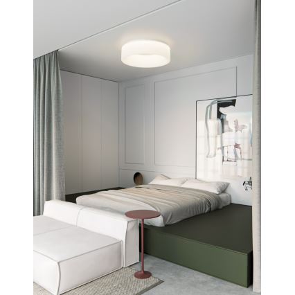 Top Light - LED stropna svetilka s funkcijo zatemnitve HALO LED/60W/230V 3000-6500K premer 60 cm bela + daljinski upravljalnik