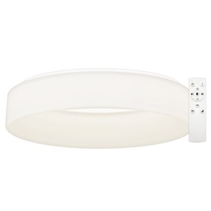 Top Light - LED stropna svetilka s funkcijo zatemnitve HALO LED/60W/230V 3000-6500K premer 60 cm bela + daljinski upravljalnik