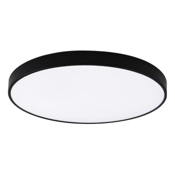 Top Light - LED zatemnljivo kopalniško stropno svetilo PETAL LED/60W/230V 3000-6500K IP44 premer 59 cm črna + z daljinskim upravljalnikom