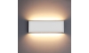 Top Light - LED Zunanja stenska svetilka LED/12W/230V IP65 črna