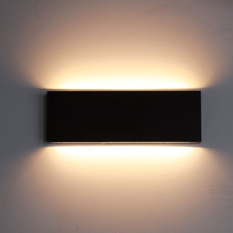 Top Light - LED Zunanja stenska svetilka OBLIGO LED/12W/230V IP65 bela