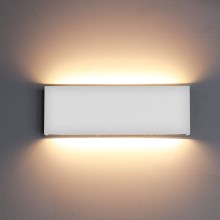 Top Light - LED Zunanja stenska svetilka OBLIGO LED/12W/230V IP65 črna