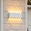 Top Light - LED Zunanja stenska svetilka RAY LED/10W/230V 3000/4000/6500K IP54 bela