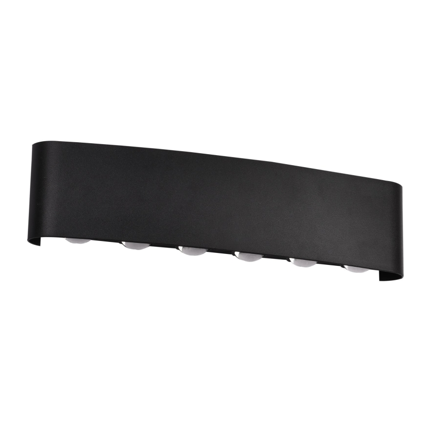 Top Light - LED zunanje stensko svetilo RAY LED/10W/230V 3000/4000/6500K IP54 črna