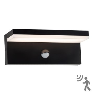 Top Light - LED Zunanja stenska svetilka s senzorjem ELON LED/10W/230V 4000K IP54