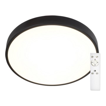 Top Light Metal 40C RC -LED Zatemnitvena stropna svetilka LED/51W/230V črna + Daljinski upravljalnik