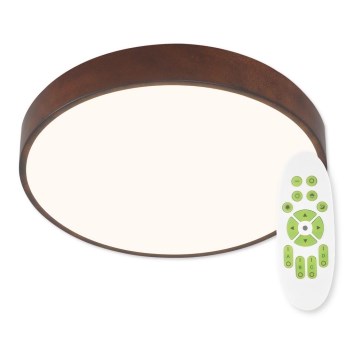 Top Light Metal 40CO RC-LED Zatemnitvena stropna svetilka METAL LED/51W/230V rjava + Daljinski upravljalnik