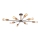 Top Light Star 8 - Lestenec na drogu STAR 8xE27/40W/230V bor
