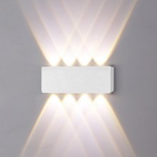Top Svetilka - LED Zunanja stenska svetilka LED/8W/230V IP44 4000K bela
