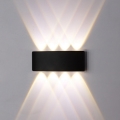 Top Svetilka - LED Zunanja stenska svetilka LED/8W/230V IP44 4000K črna