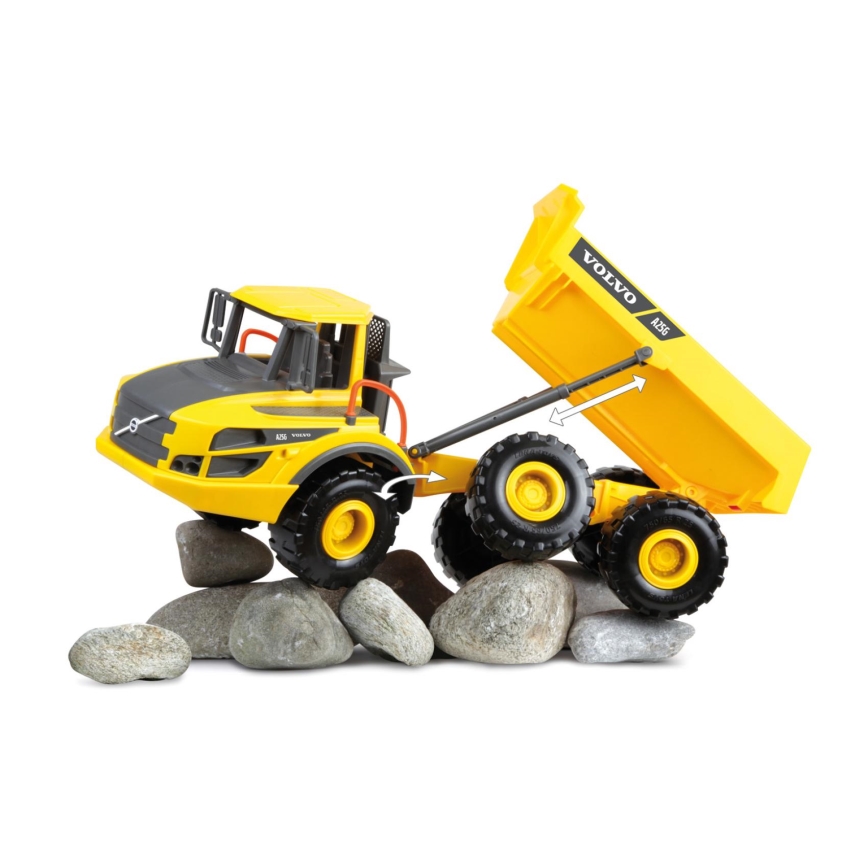 Tovornjak Volvo WORXX 55 cm, rumene barve