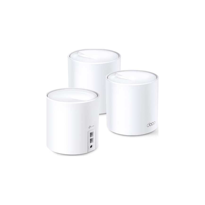 TP-Link - 3-delni komplet Wi-Fi 6 mesh sistem za celoten dom Deco X50