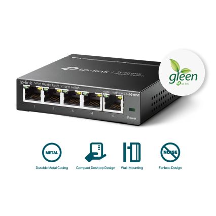 TP-Link - 5-portni gigabitni Easy Smart stikalo
