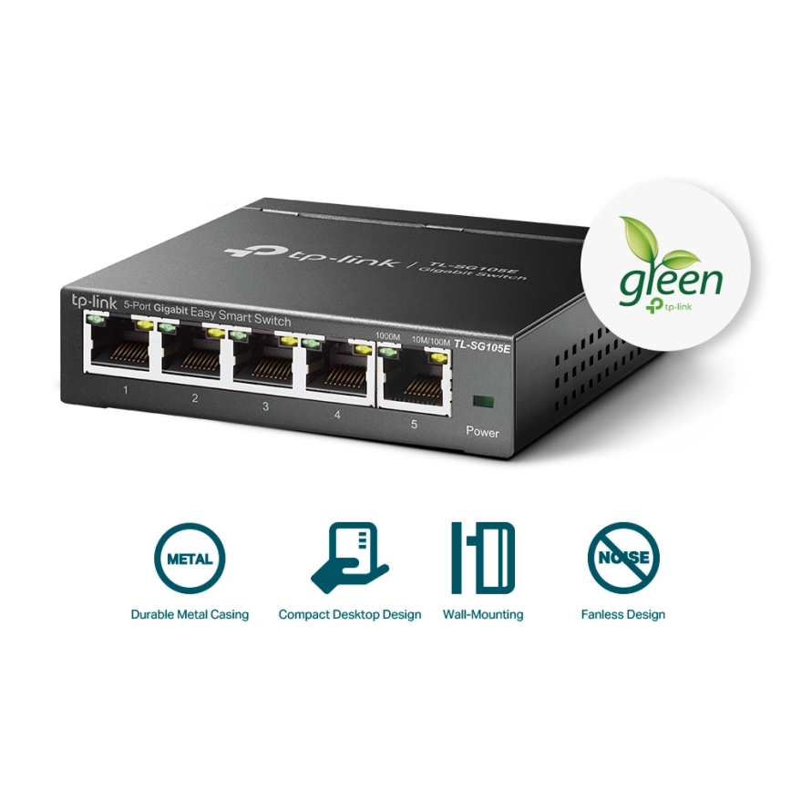TP-Link - 5-portni gigabitni Easy Smart stikalo