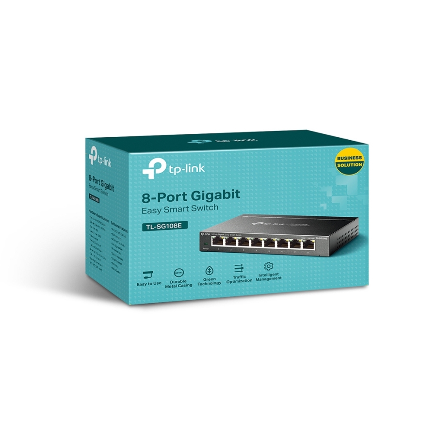 TP-Link - 8-portno gigabitno Easy Smart stikalo