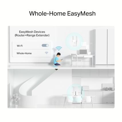 TP-Link - Brezžični dvopasovni gigabitni 5G usmerjevalnik Archer NX200