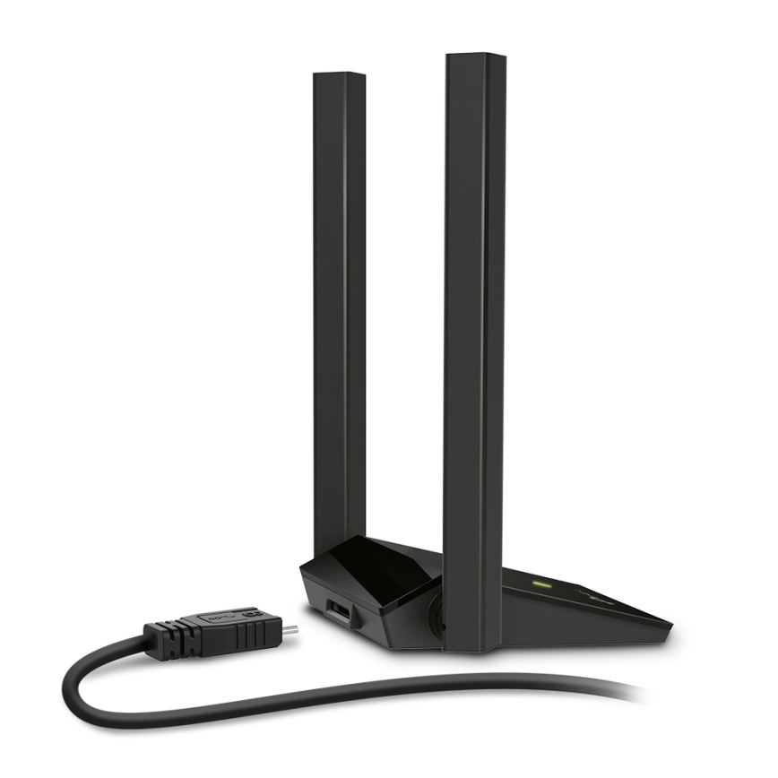 TP-Link - Brezžični USB omrežni adapter z antenami in visokim dobičkom Archer T4U Plus Wi-Fi