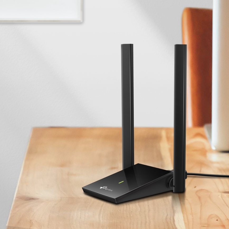 TP-Link - Brezžični USB omrežni adapter z antenami z visokim dobičkom