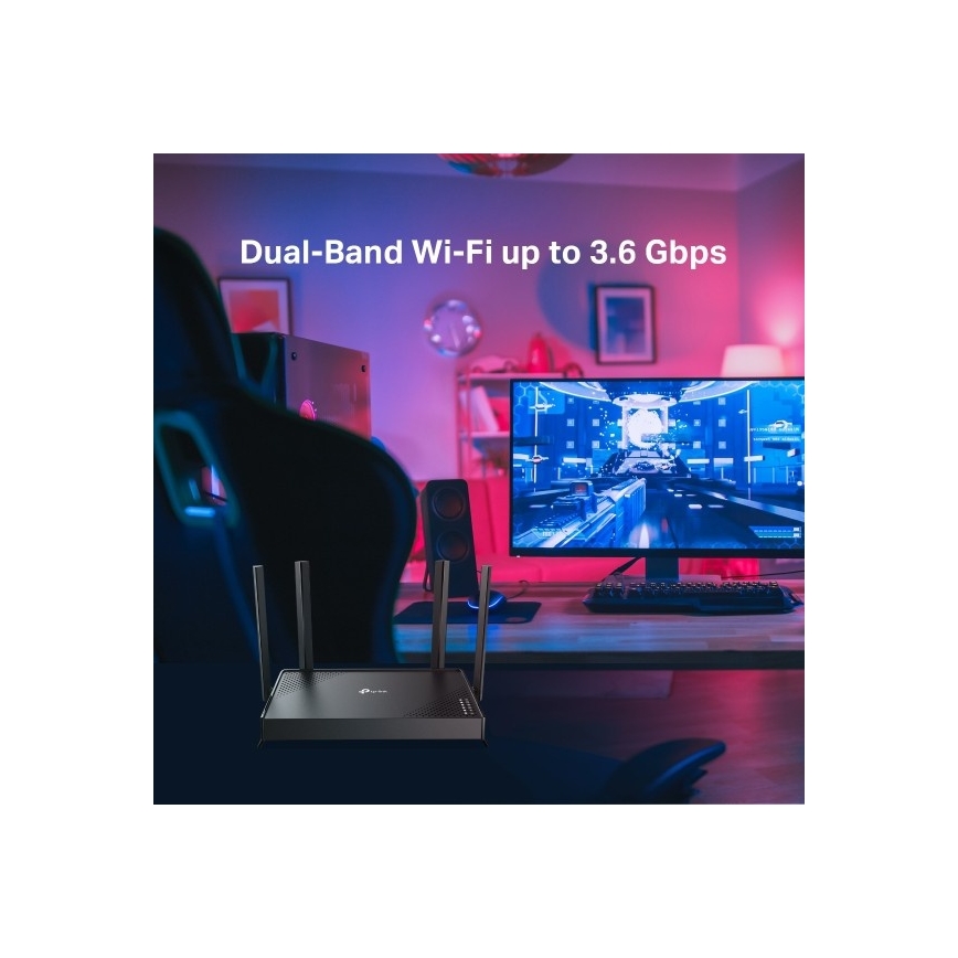 TP-Link - Dvopasovni Wi-Fi 7 usmerjevalnik Archer BE220