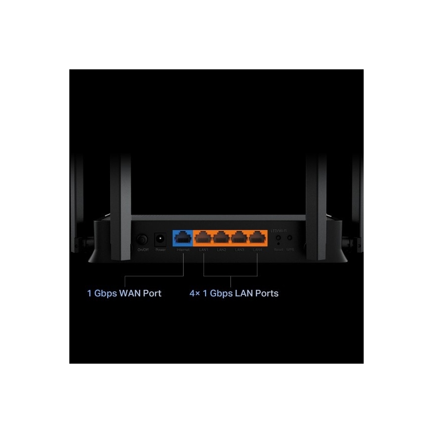 TP-Link - Dvopasovni Wi-Fi 7 usmerjevalnik Archer BE220