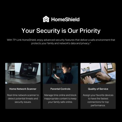TP-Link - Dvopasovni Wi-Fi 7 usmerjevalnik