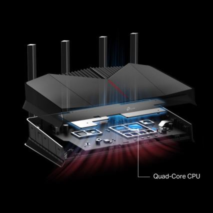 TP-Link - Igralni dvopasovni Wi-Fi 7 usmerjevalnik Archer GE230