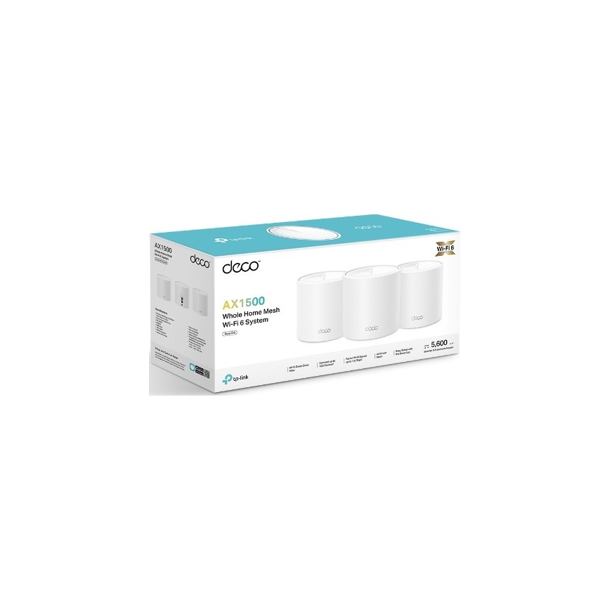 TP-Link - Komplet 3x Wi-Fi 6 mesh sistem za celoten dom Deco X10