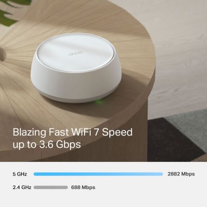 TP-Link - KOMPLET 3x Wi-Fi 7 mesh sistem za celotno hišo Deco BE22