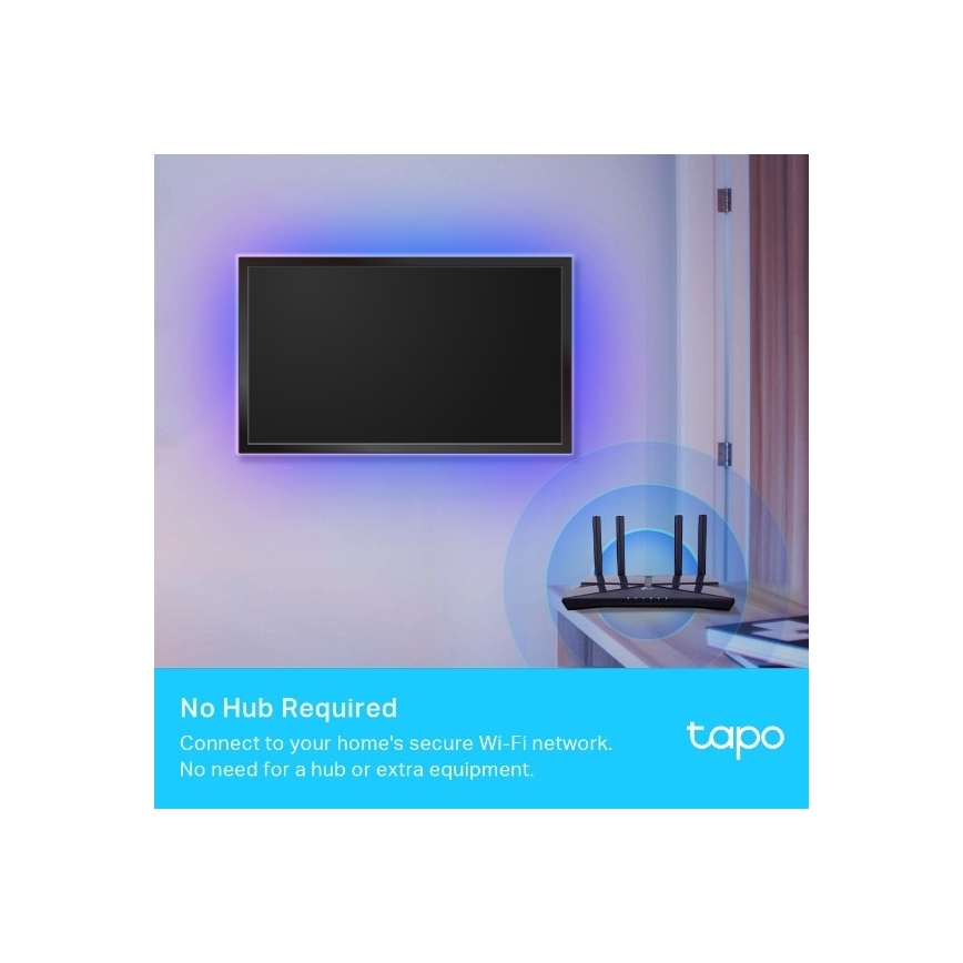 TP-Link - LED RGBW zatemljiv trak 5 m LED/24W/230V Wi-Fi