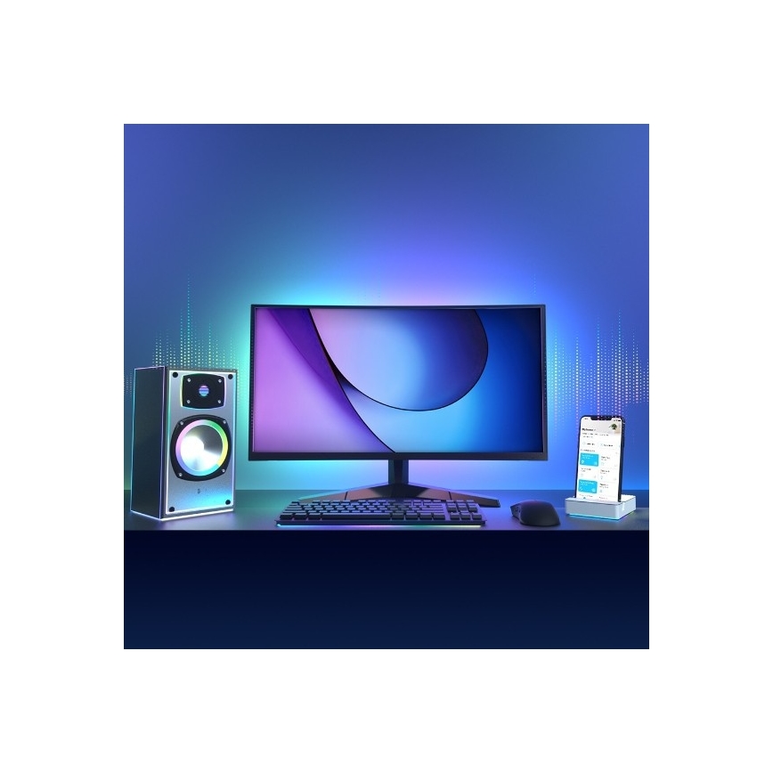 TP-Link - LED RGBW zatemnljiv trak 5 m LED/20,5W/230V Wi-Fi