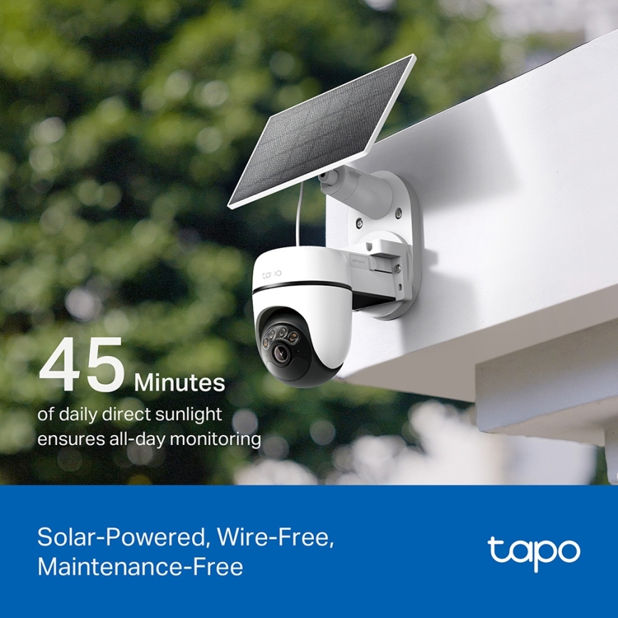 TP-Link - Pametna solarna kamera 5V IP65