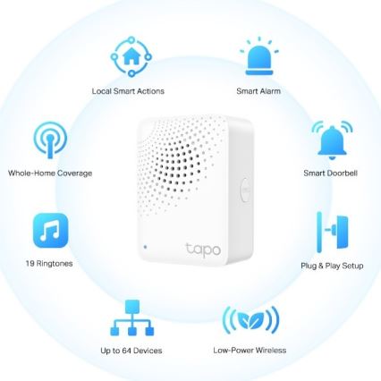 TP-Link - Pametna vrata Hub MATTER Wi-Fi Tapo H100