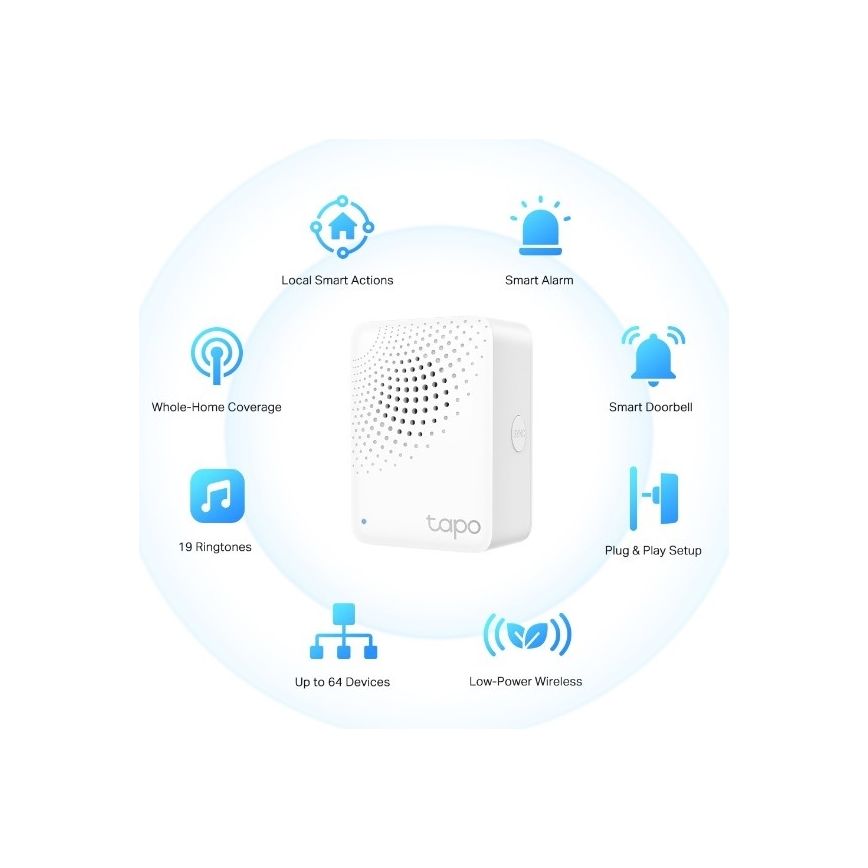 TP-Link - Pametna vrata Hub MATTER Wi-Fi Tapo H100