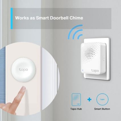 TP-Link - Pametna vrata Hub MATTER Wi-Fi Tapo H100